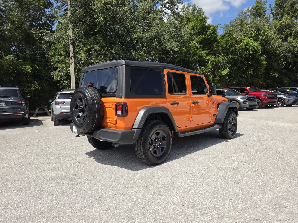 Certified 2025 Jeep Wrangler Unlimited Sport AWD/4WD image 4