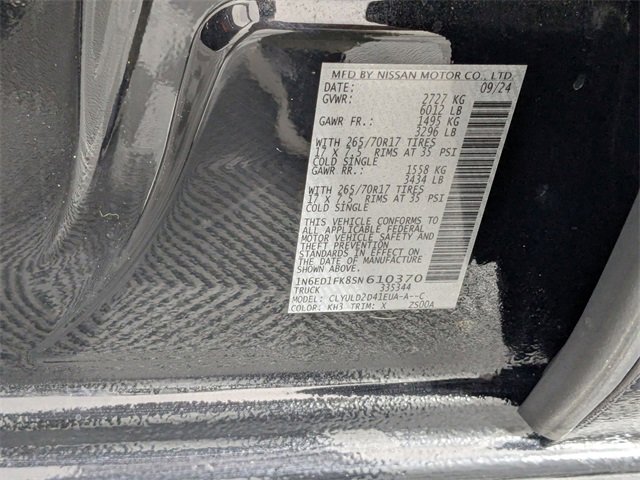 Used 2025 Nissan Frontier PRO-4X w/ Tow Package image 37