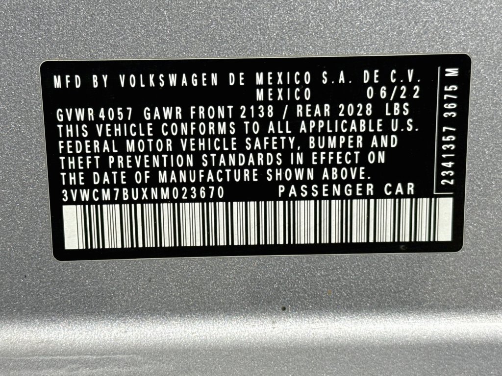 Used 2022 Volkswagen Jetta S FWD image 29