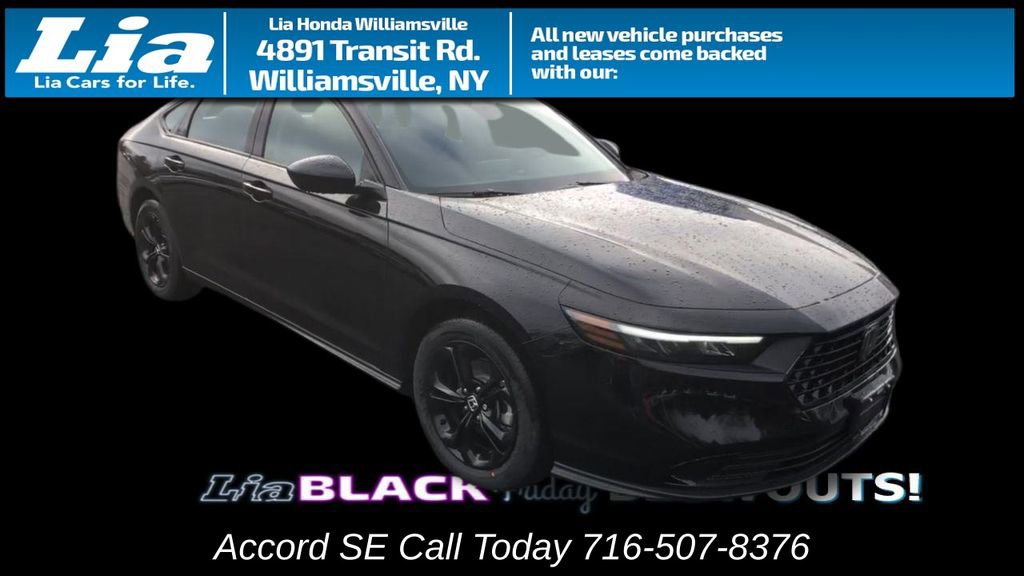 New 2025 Honda Accord SE