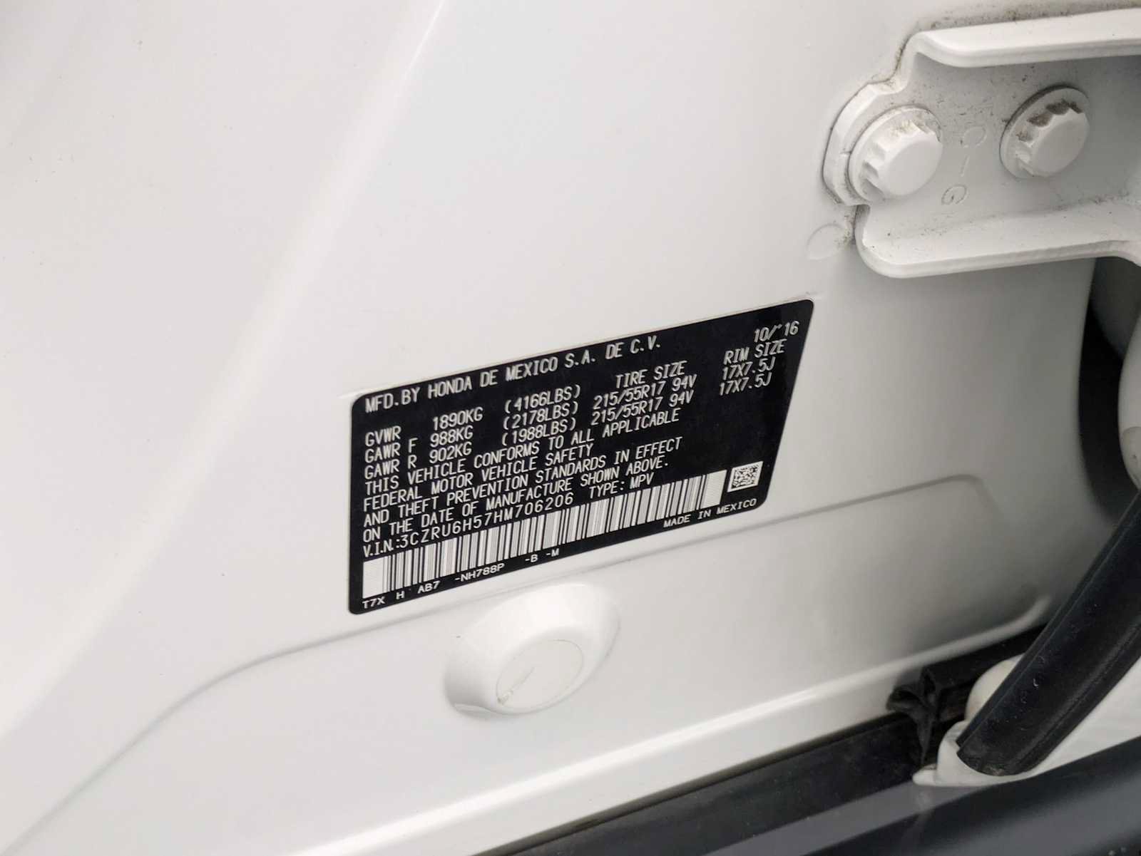 Used 2017 Honda HR-V EX image 36