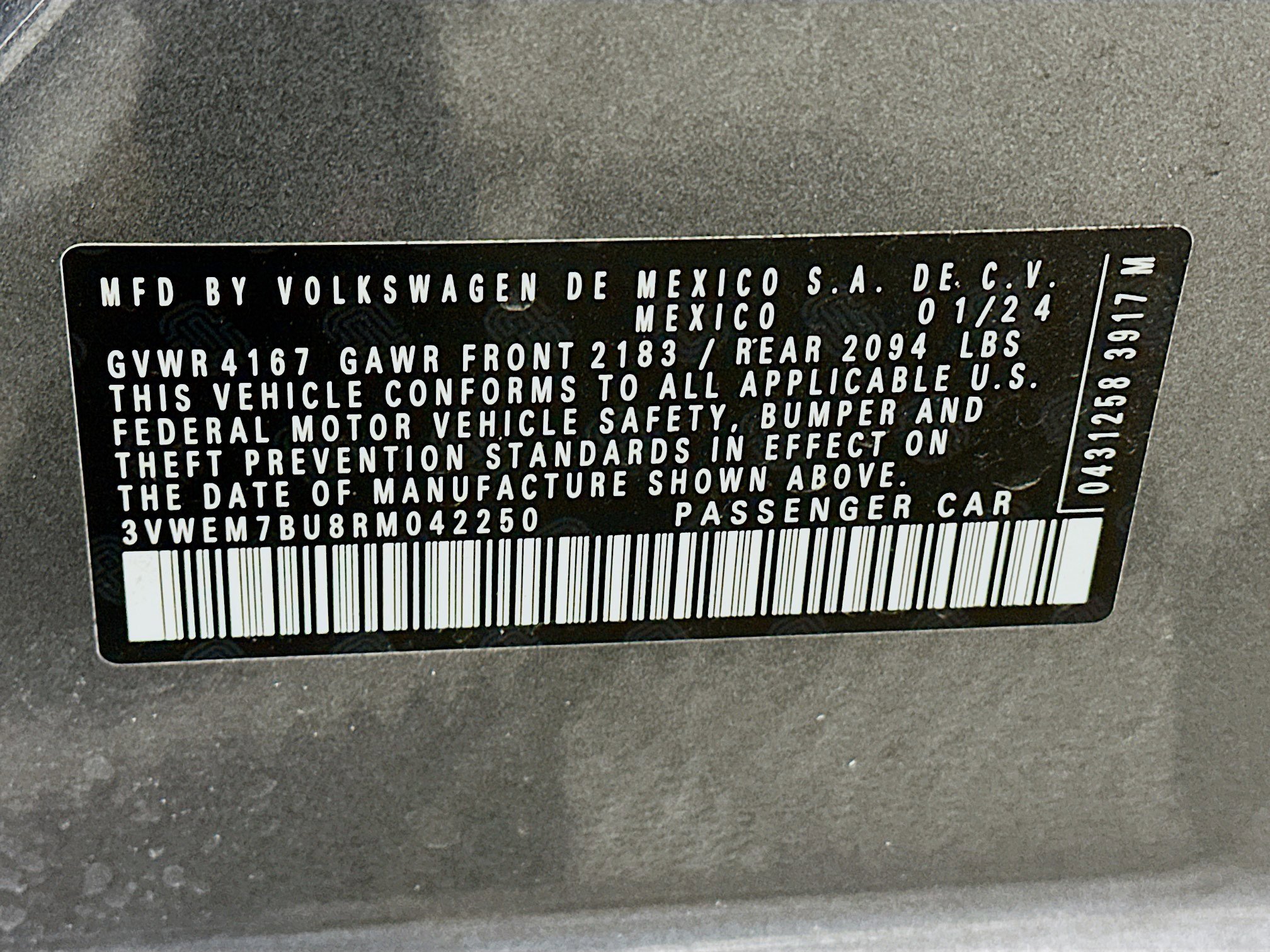 Used 2024 Volkswagen Jetta SE image 12