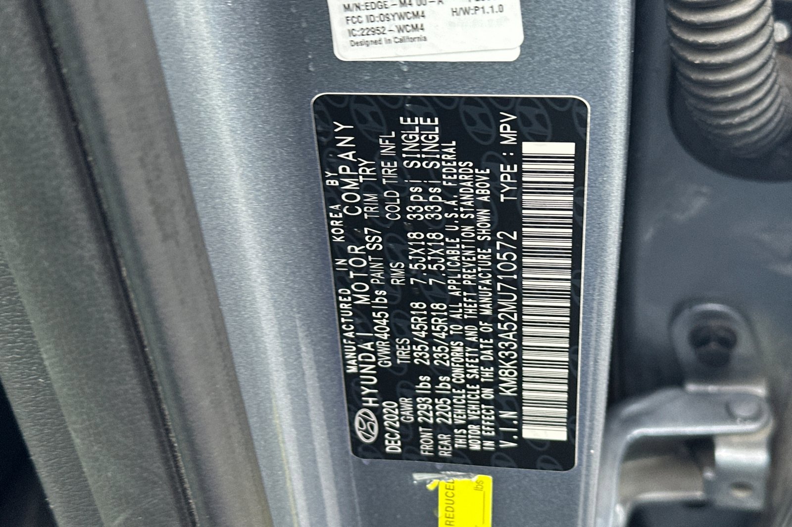 Used 2021 Hyundai Kona Limited w/ Cargo Package image 29