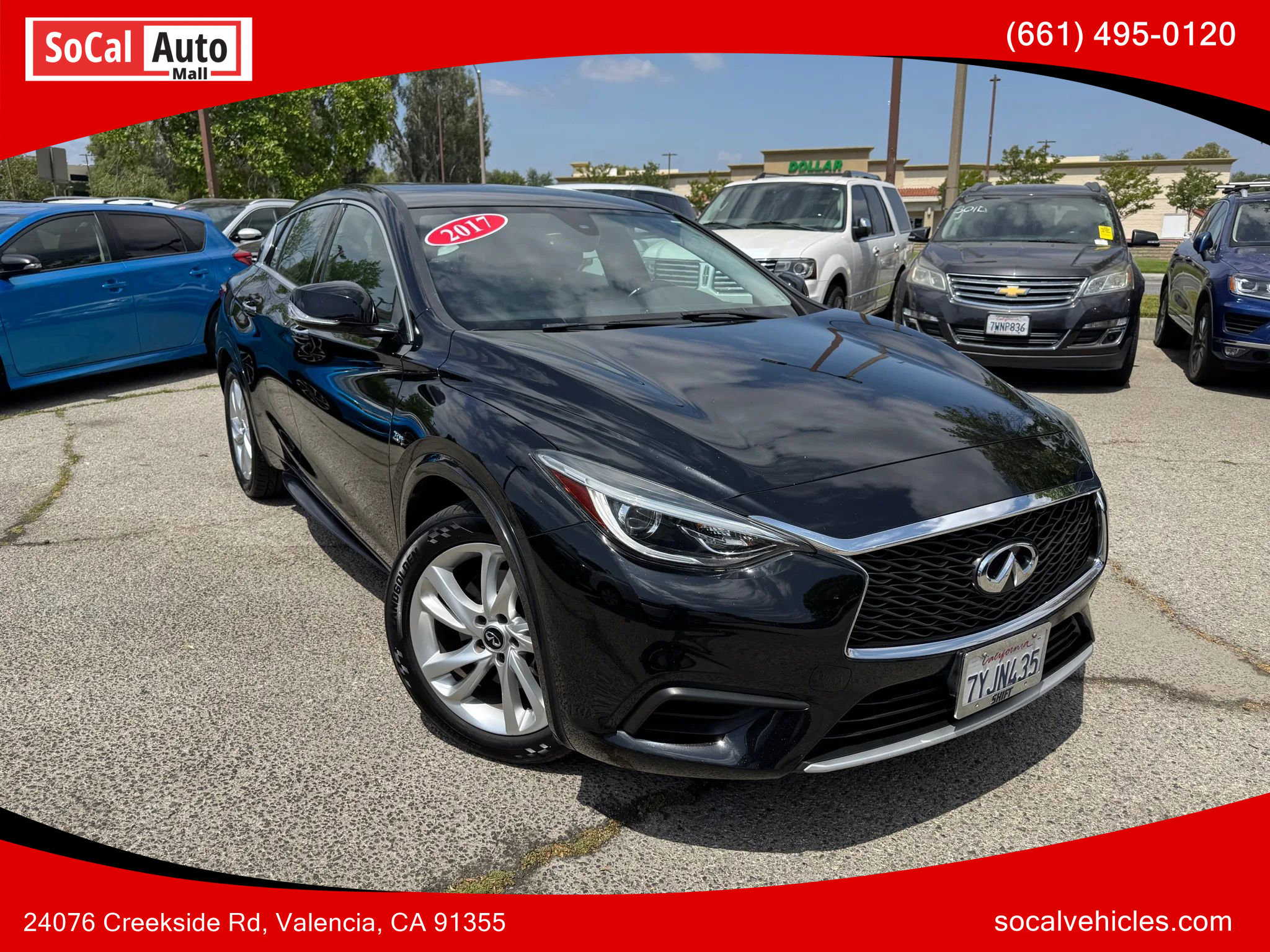 Used 2017 INFINITI QX30
