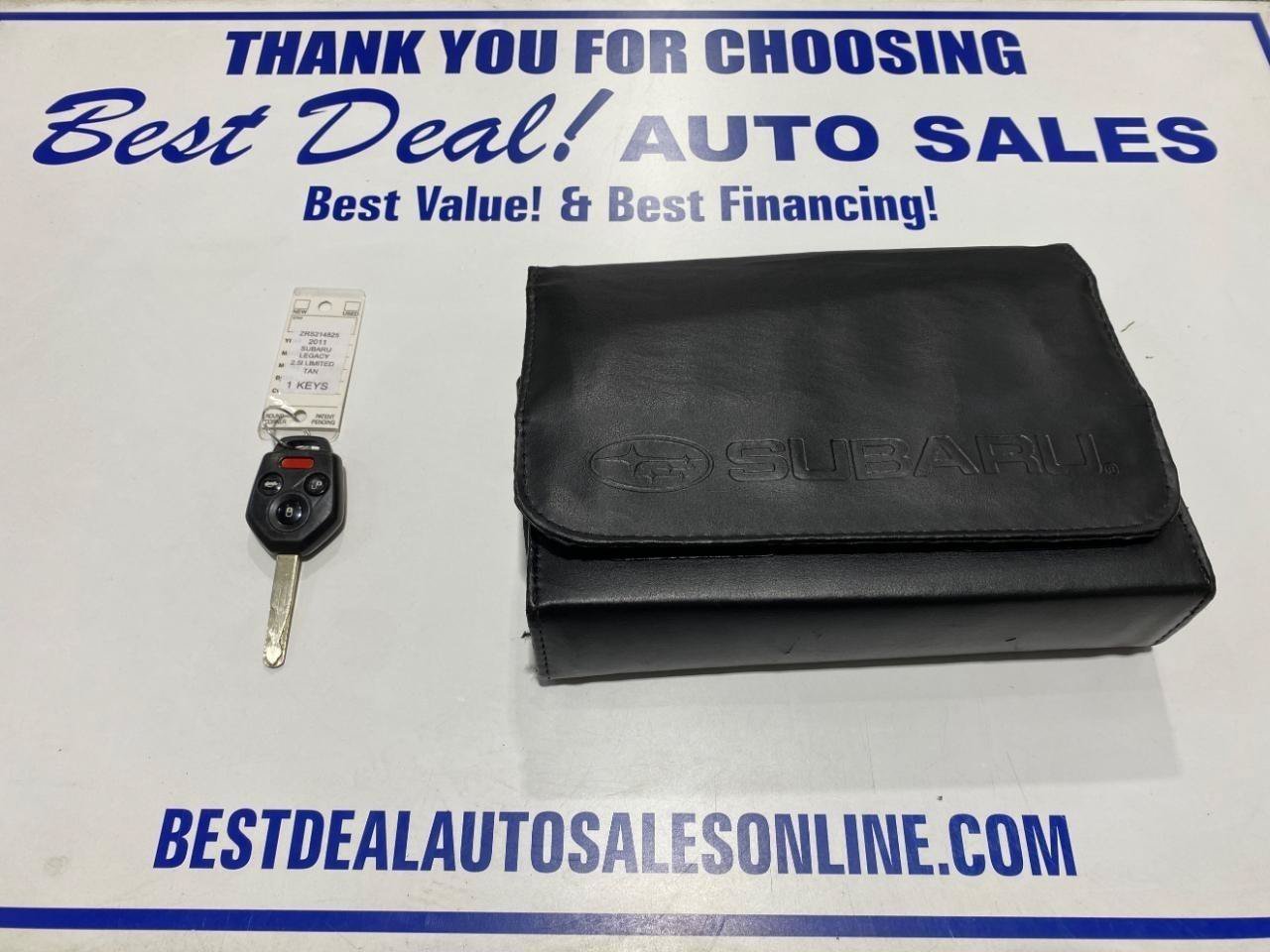 Used 2011 Subaru Legacy 2.5i Limited w/ Popular Equipment Group 2C AWD/4WD image 26