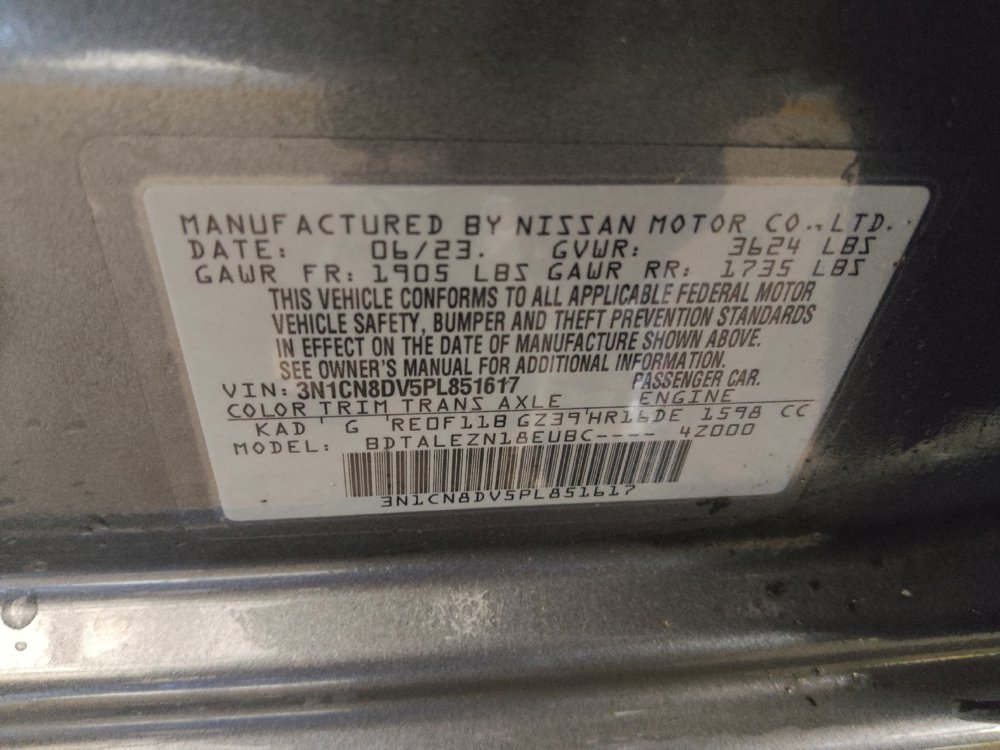 Used 2023 Nissan Versa S w/ S Plus Package FWD image 33