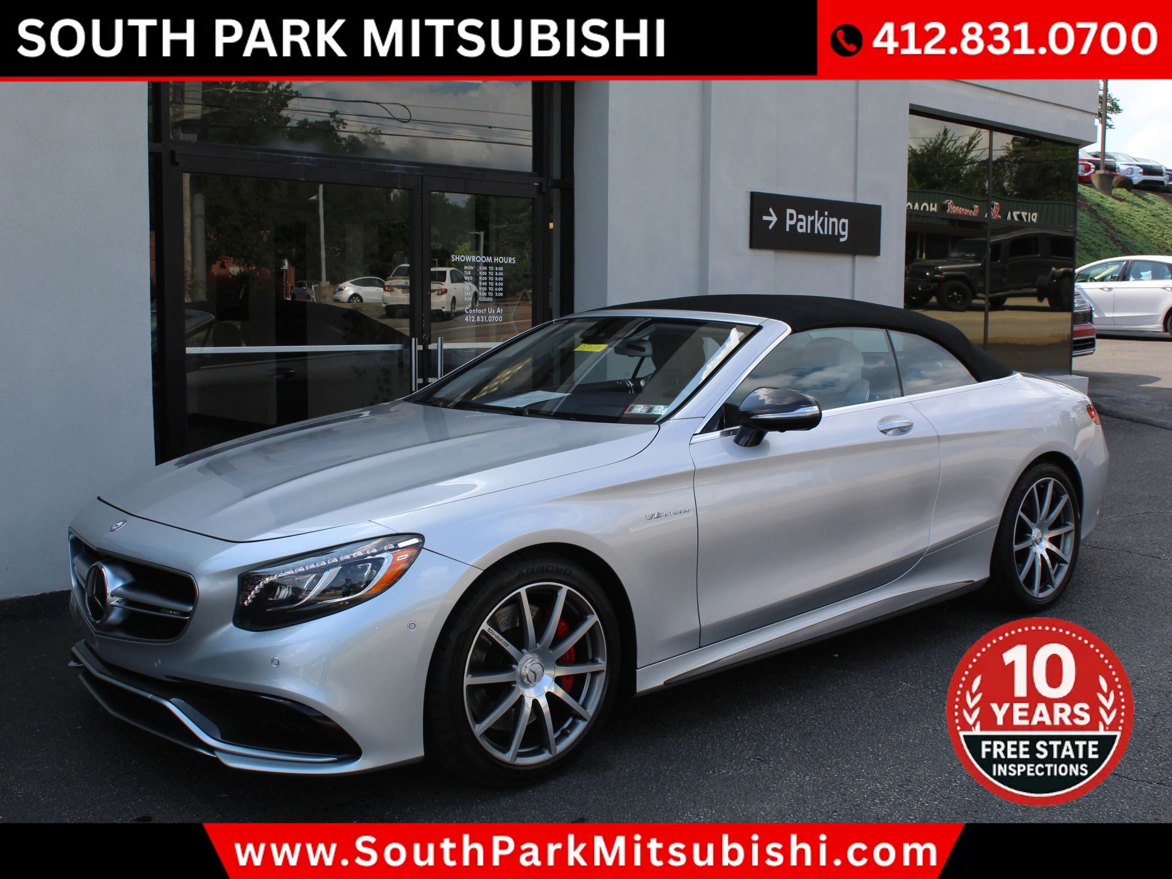 Used 2017 Mercedes-Benz S 63 AMG 4MATIC Cabriolet image 2