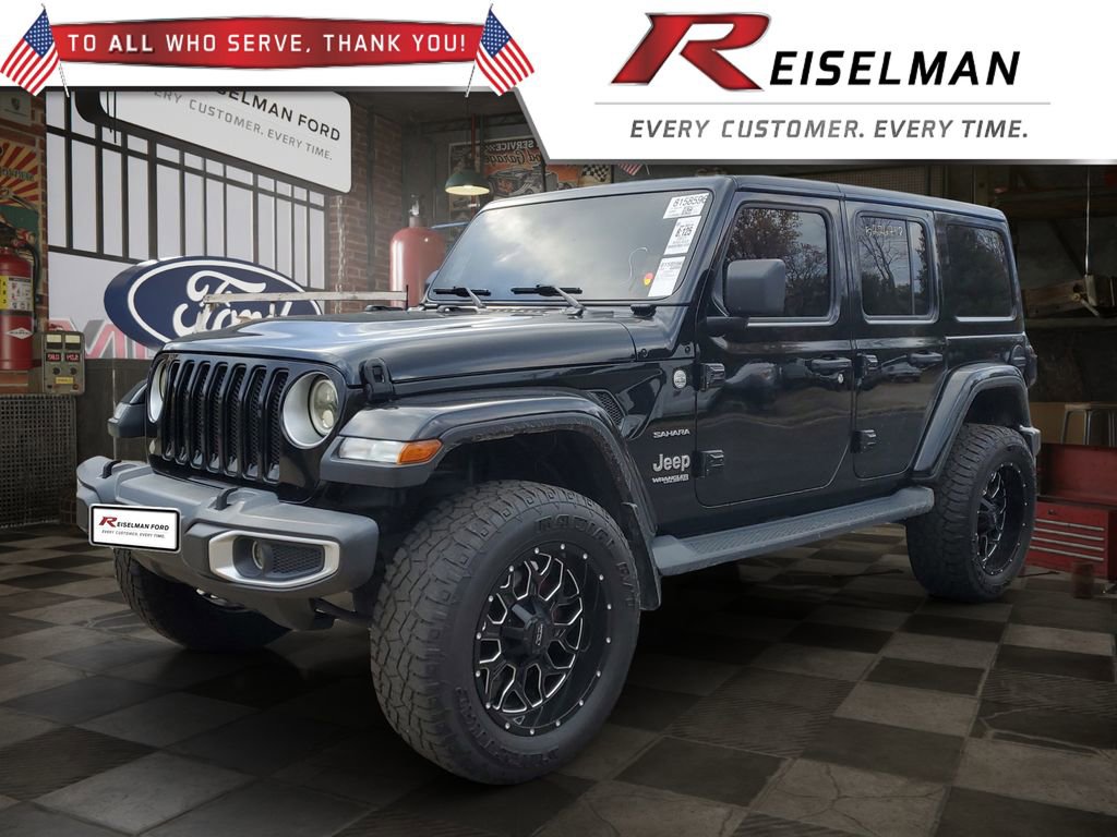Used 2021 Jeep Wrangler Unlimited Sahara image 1