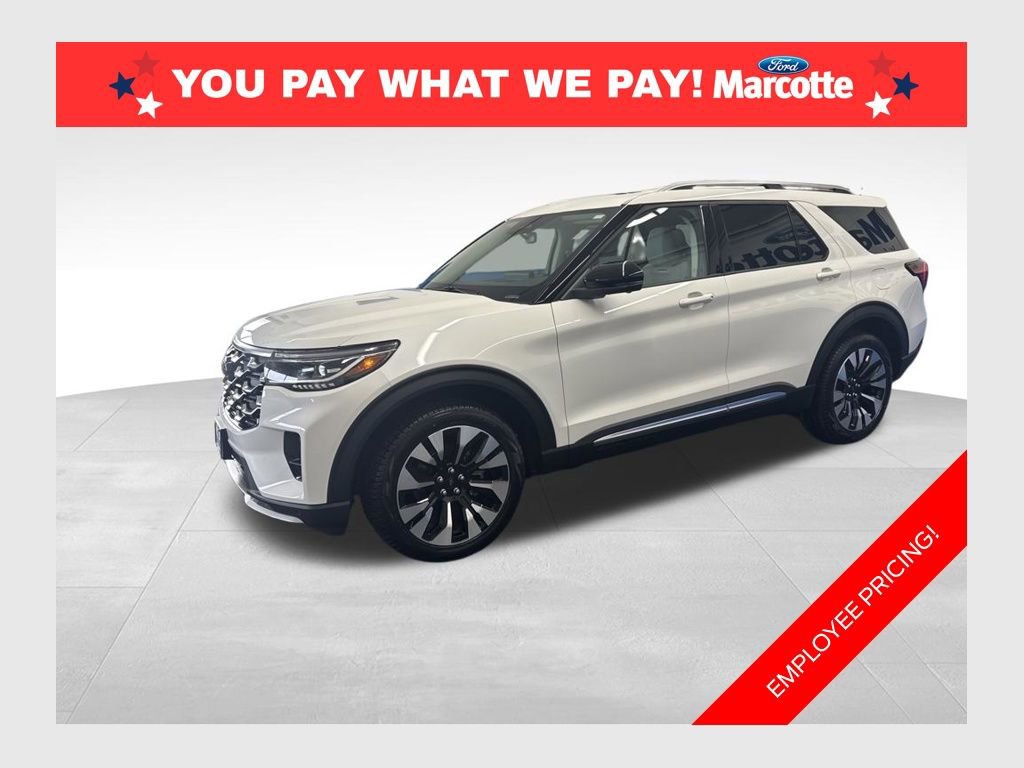 New 2026 Ford Explorer Platinum w/ LUX Leather Package AWD/4WD 360° Tour