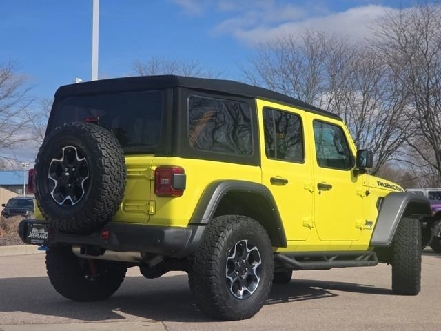 Used 2022 Jeep Wrangler Unlimited Rubicon 4xe w/ Steel Bumper Group image 26