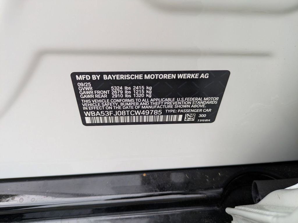 New 2026 BMW 530i xDrive w/ M Sport Package image 39