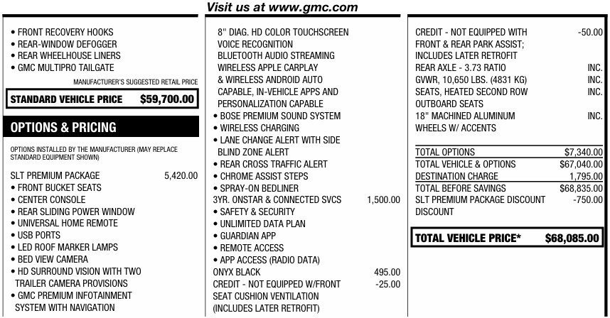 Used 2022 GMC Sierra 2500 SLT w/ SLT Premium Package image 2