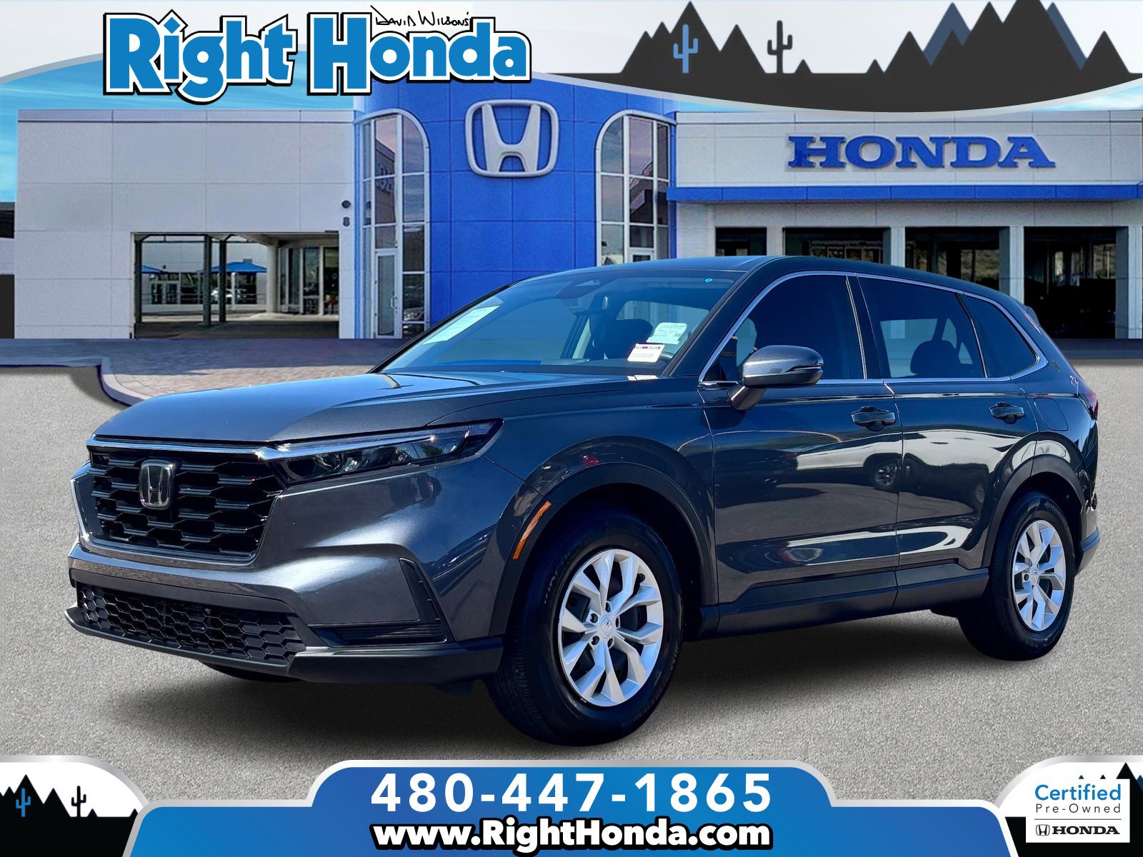 Certified 2025 Honda CR-V LX