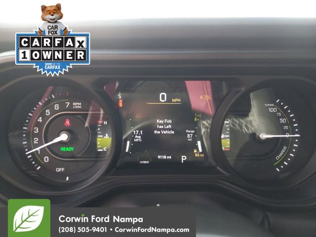 Used 2025 Jeep Wrangler Unlimited Rubicon 4xe w/ Technology Group image 14