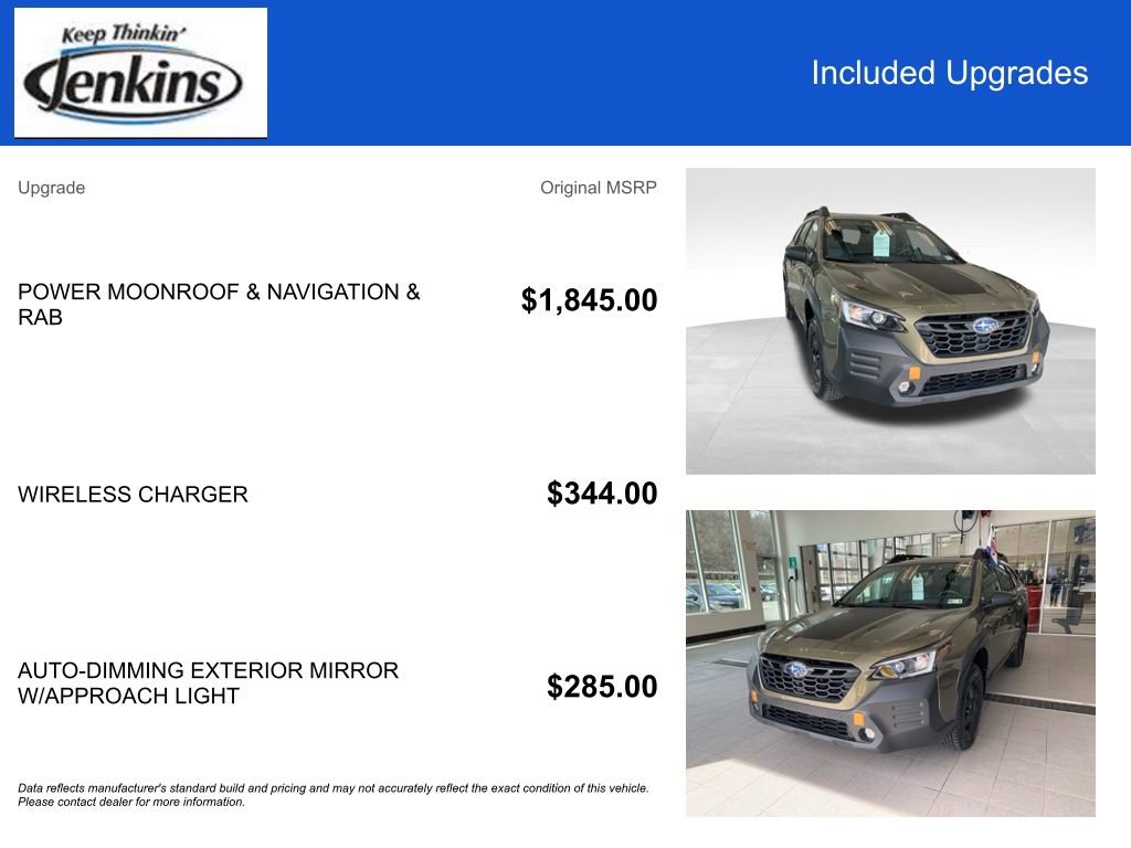 Certified 2023 Subaru Outback Wilderness AWD/4WD image 4