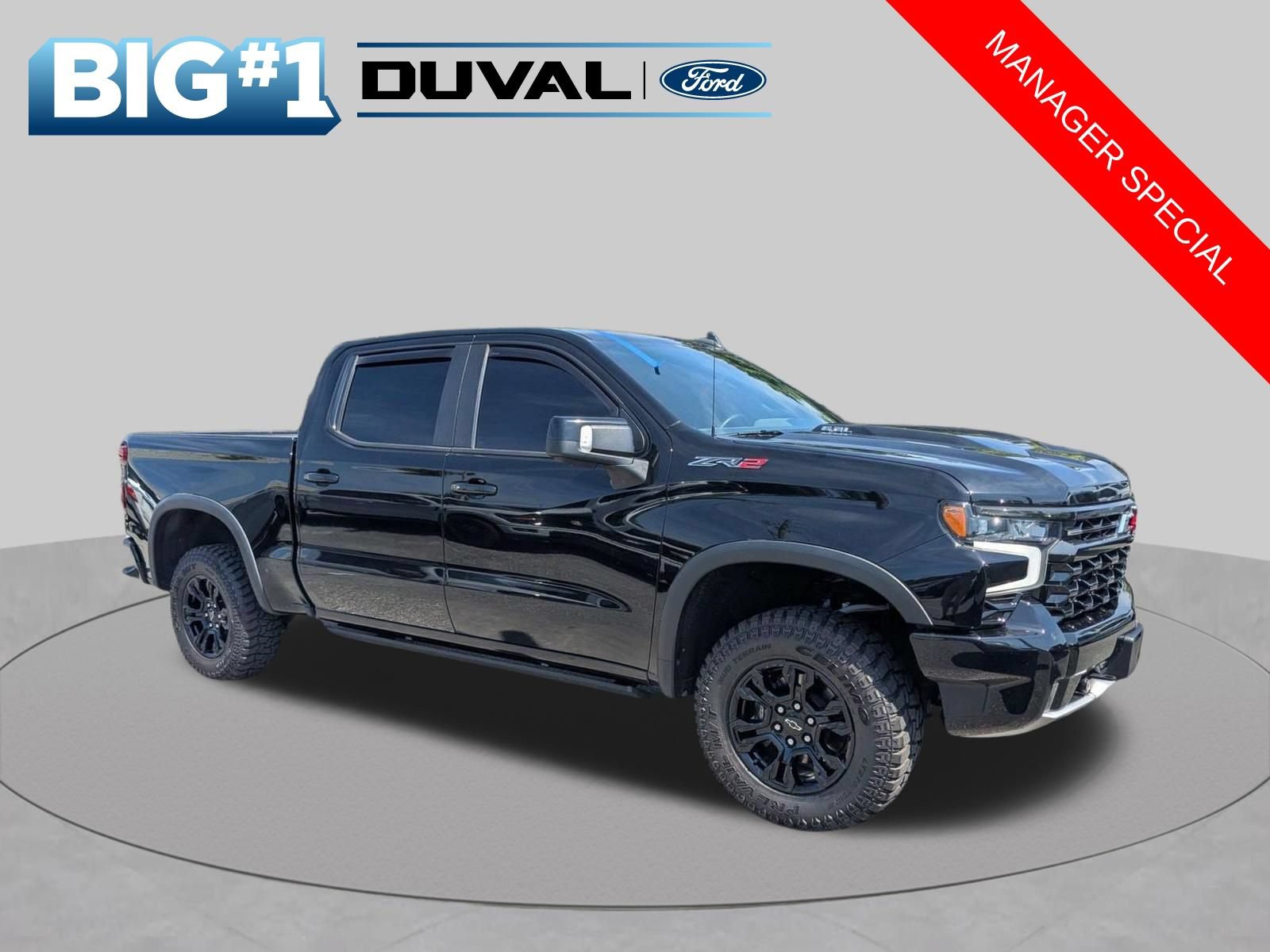 Used 2022 Chevrolet Silverado 1500 ZR2 w/ Technology Package AWD/4WD image 1