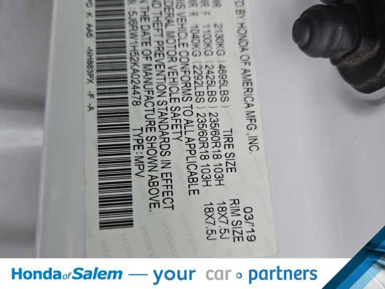 Used 2019 Honda CR-V EX image 21