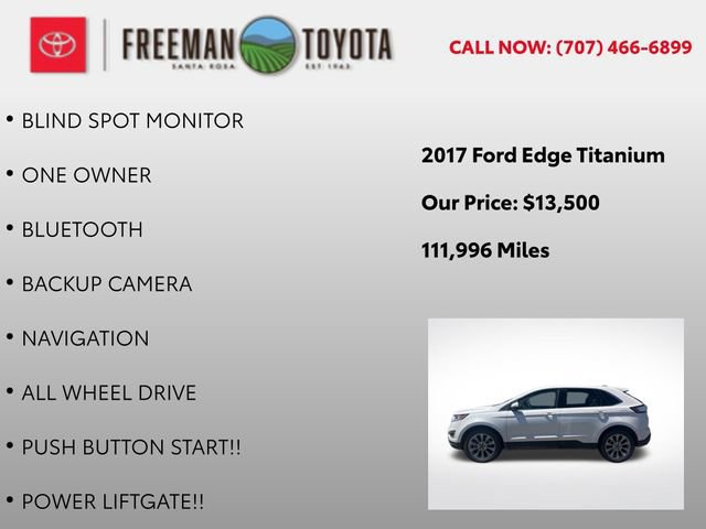 Used 2017 Ford Edge Titanium w/ Equipment Group 302A AWD/4WD image 11