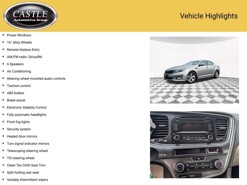 Used 2015 Kia Optima LX image 4