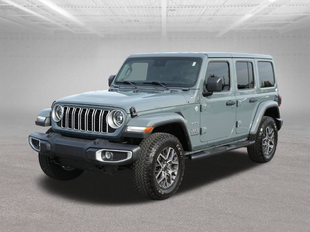 Used 2024 Jeep Wrangler Unlimited Sahara w/ Safety Group AWD/4WD image 3