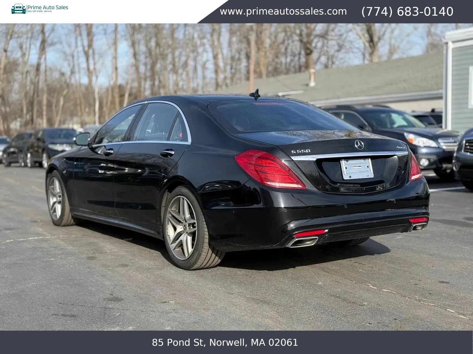 Used 2015 Mercedes-Benz S 550 4MATIC Sedan image 7