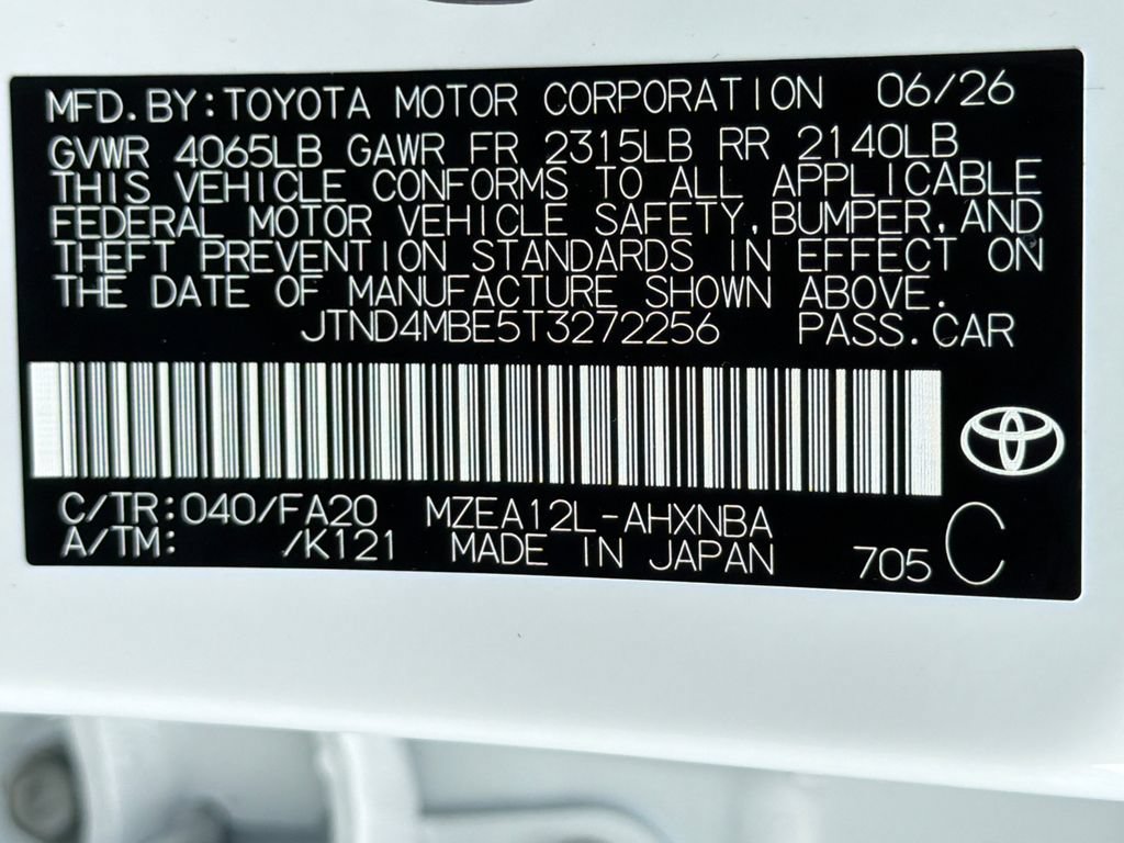 New 2026 Toyota Corolla SE FWD image 36