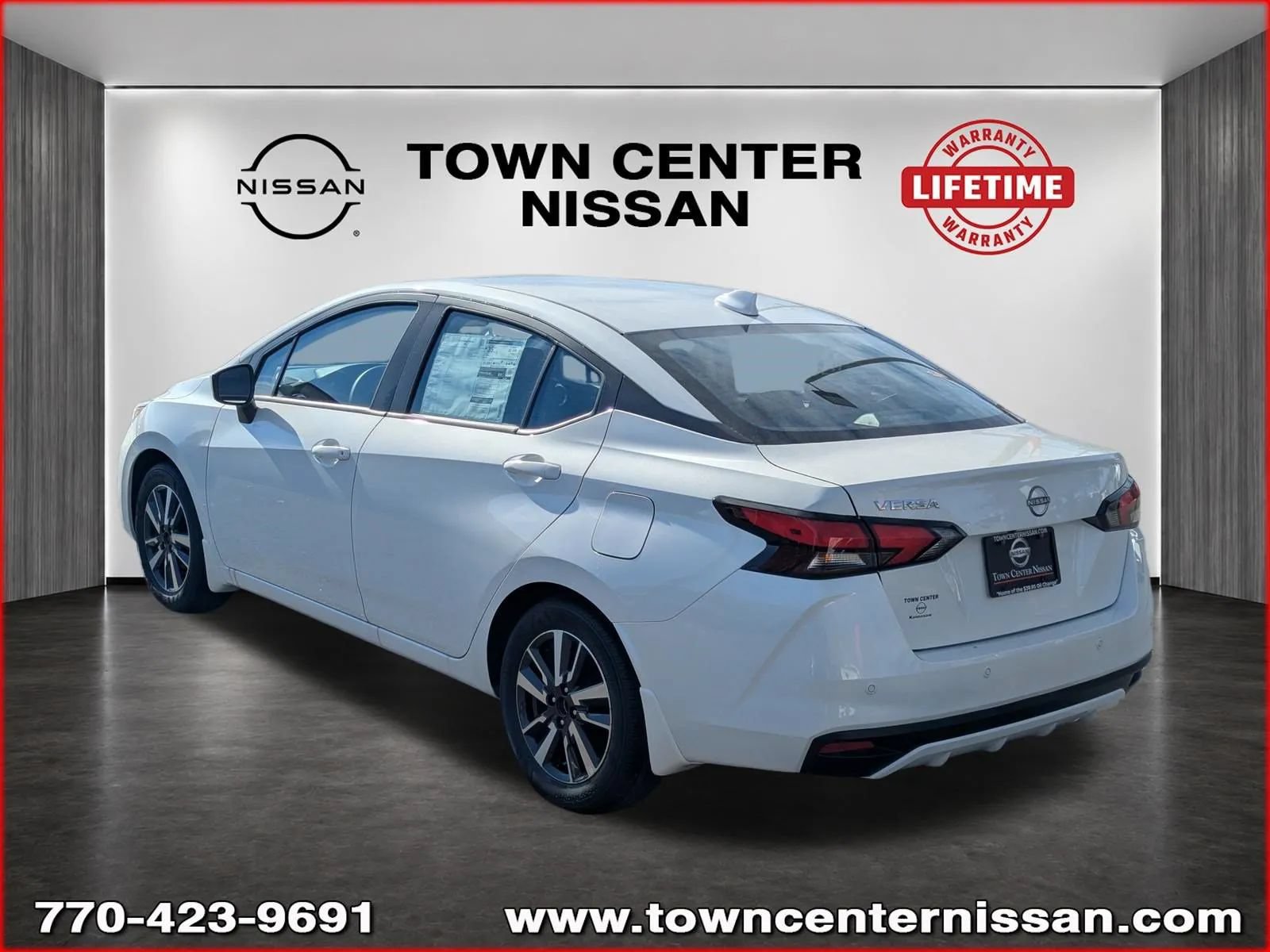 New 2025 Nissan Versa SV w/ Trunk Package FWD image 6