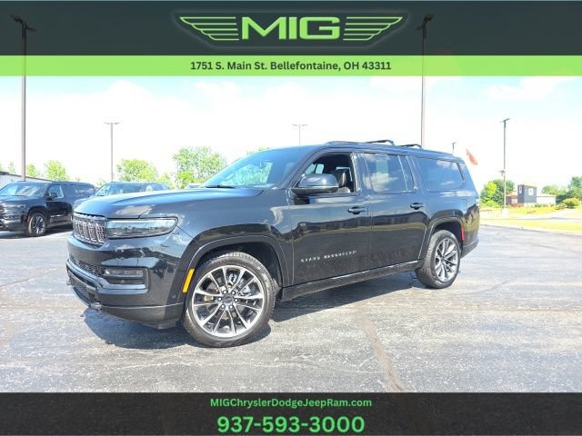 Used 2025 Jeep Grand Wagoneer L Series III w/ Rear Seat Video Group 1 AWD/4WD image 1