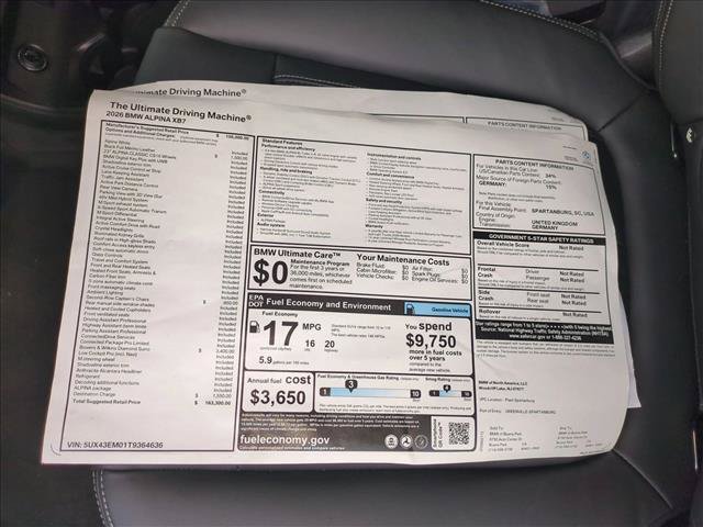 New 2026 BMW ALPINA XB7 AWD/4WD image 19