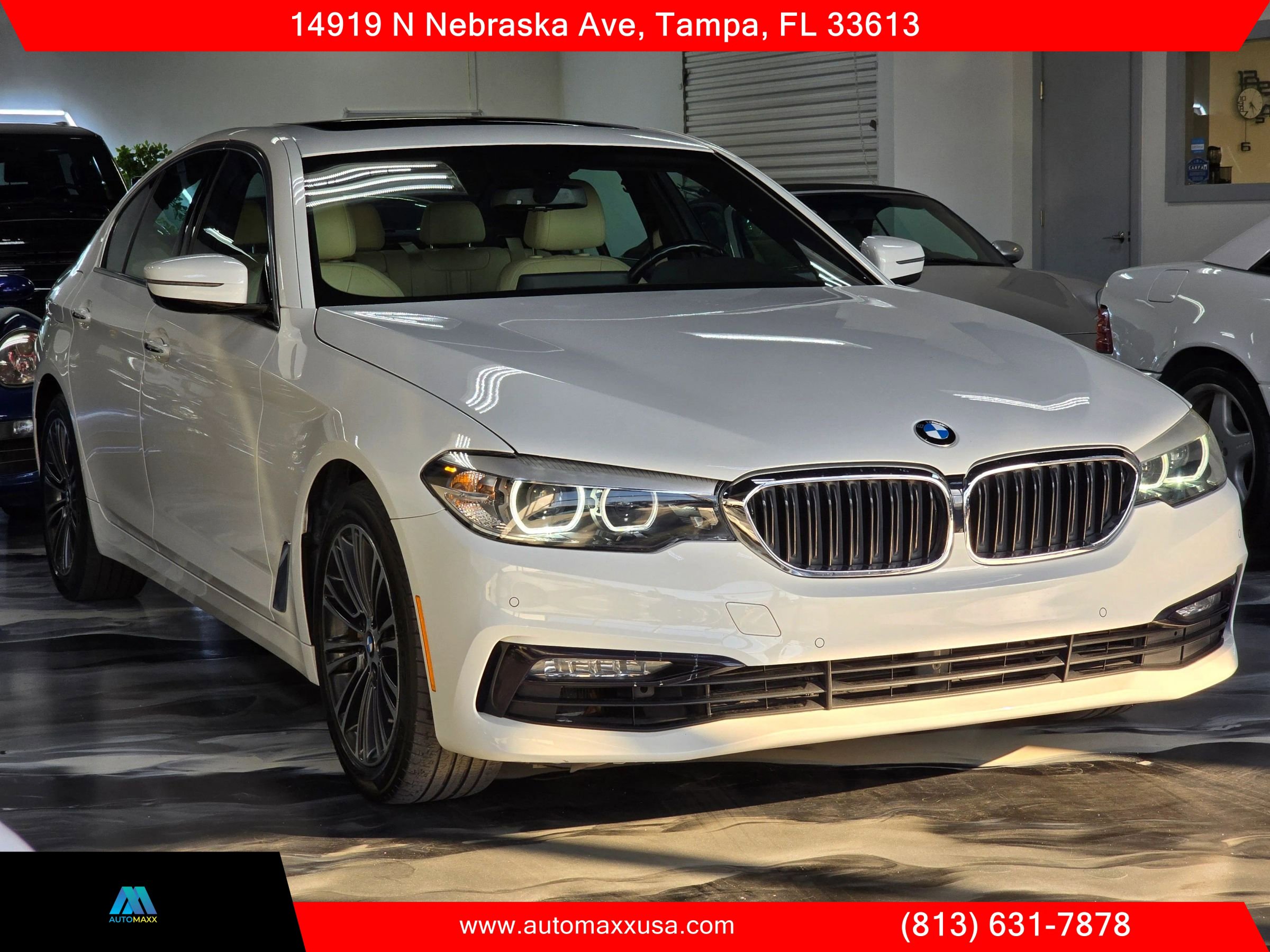 Used 2017 BMW 530i w/ Premium Package image 8