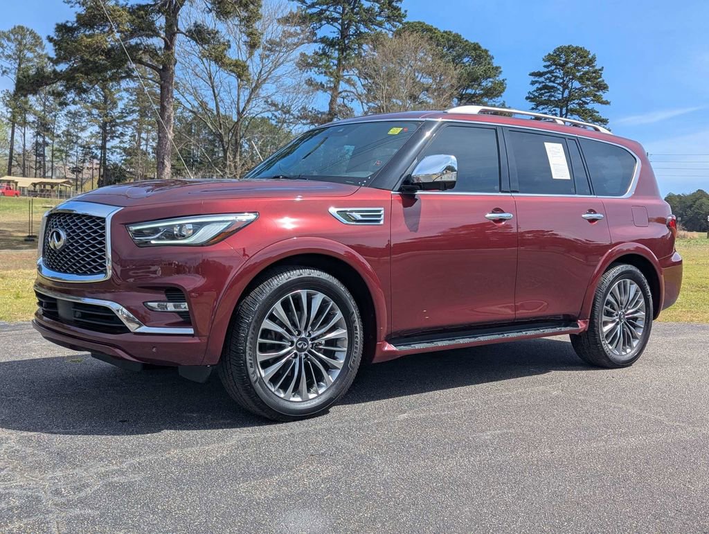 Used 2021 INFINITI QX80 Sensory w/ All-Season Package image 2
