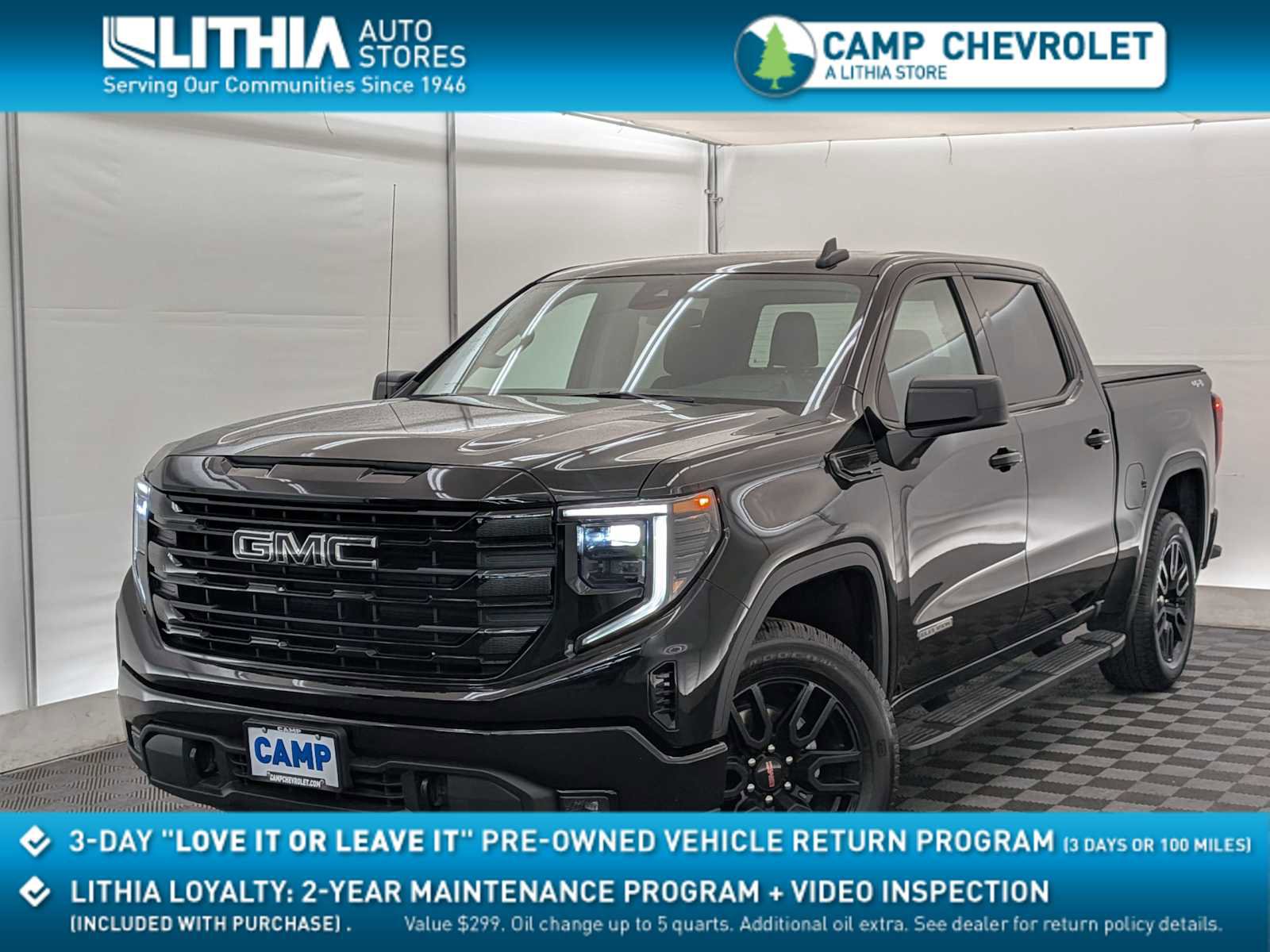 Used 2024 GMC Sierra 1500 Elevation w/ LPO, Elevation Black Package image 1