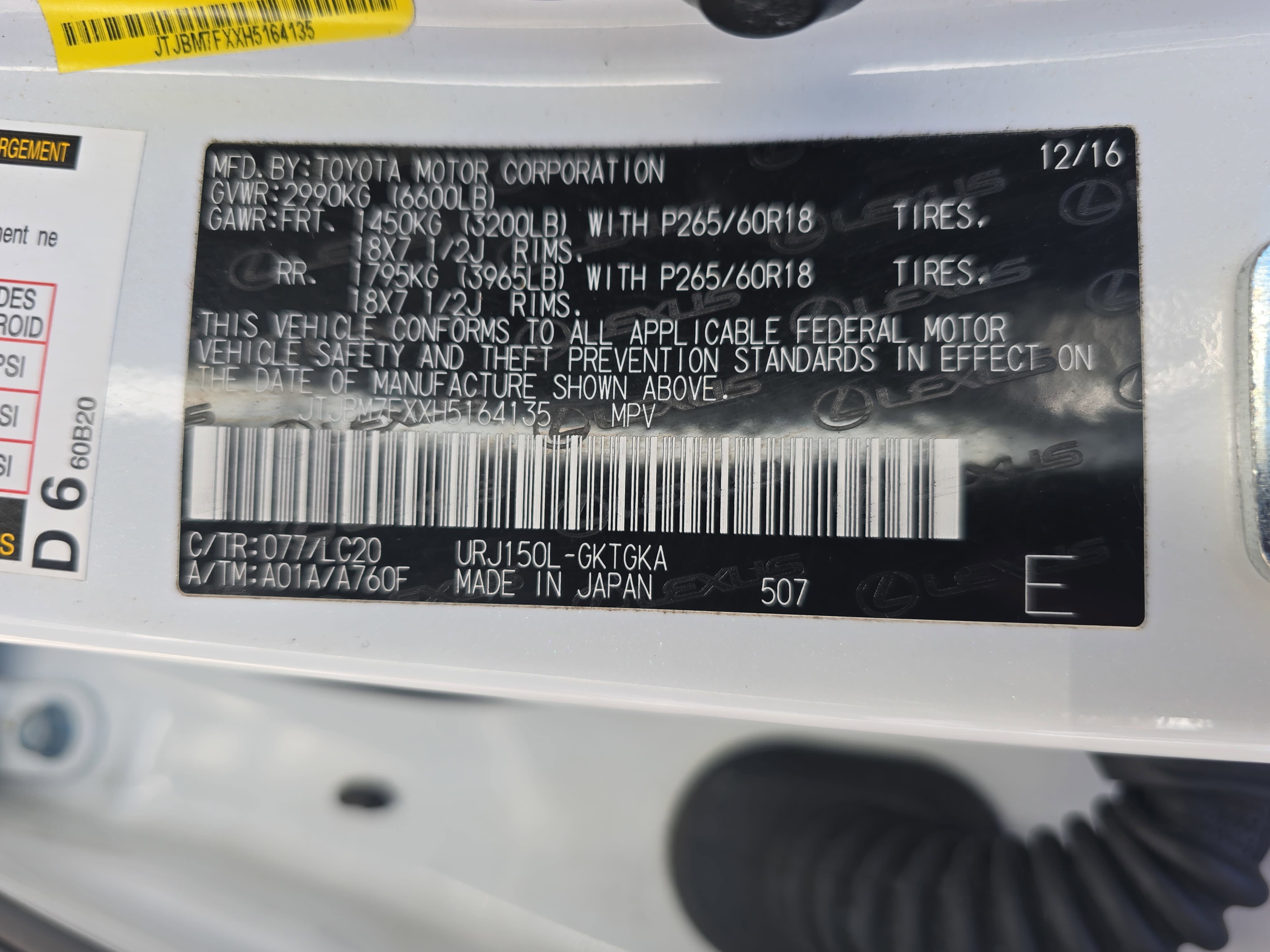Used 2017 Lexus GX 460 w/ Navigation Package AWD/4WD image 37