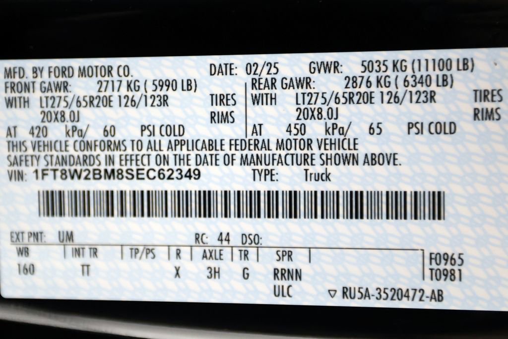 Used 2025 Ford F250 Platinum w/ Platinum Plus Package AWD/4WD image 64