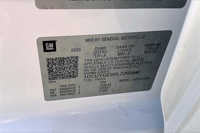 Used 2020 Chevrolet Silverado 1500 LTZ w/ LTZ Convenience Package image 20