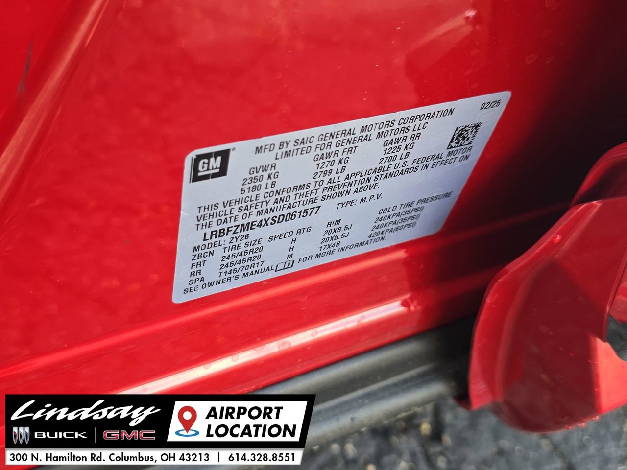 New 2025 Buick Envision Avenir image 35