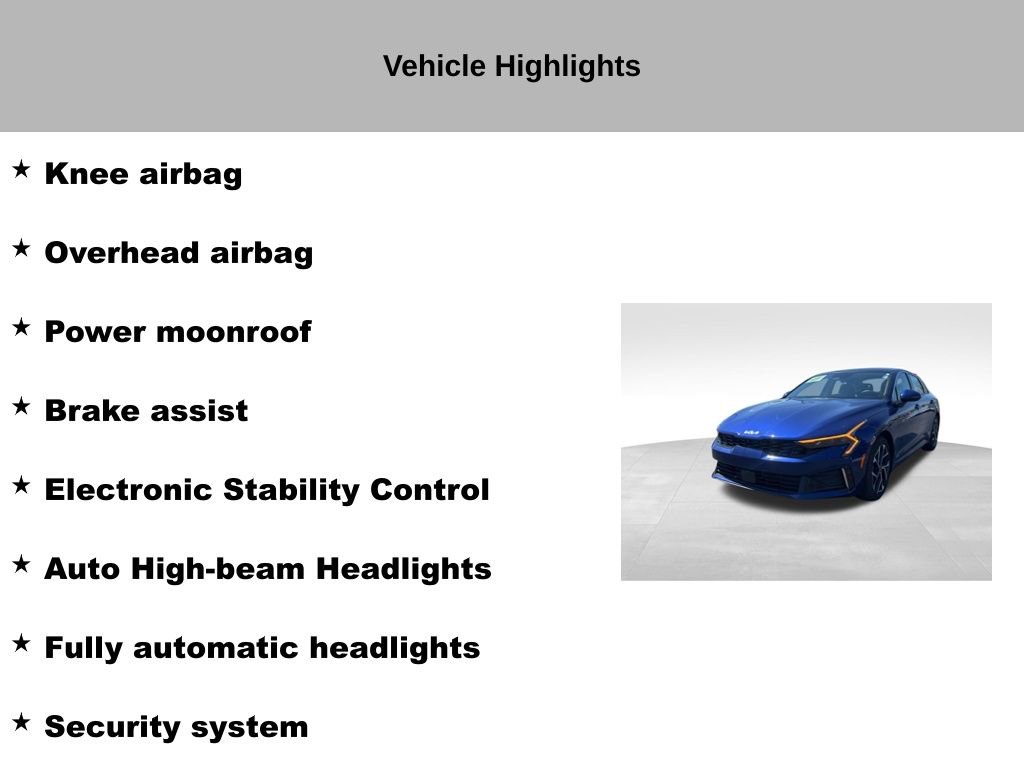 Certified 2025 Kia K5 EX FWD image 46