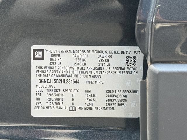 Used 2017 Chevrolet Trax LT w/ LT Convenience Package FWD image 25