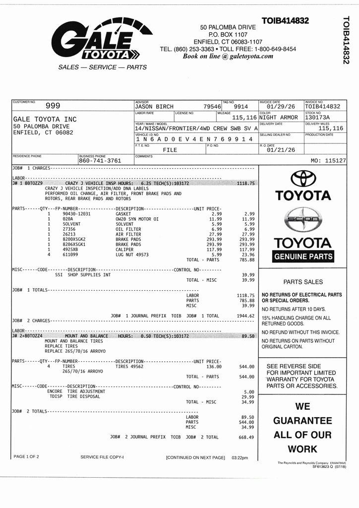 Used 2014 Nissan Frontier SV image 10