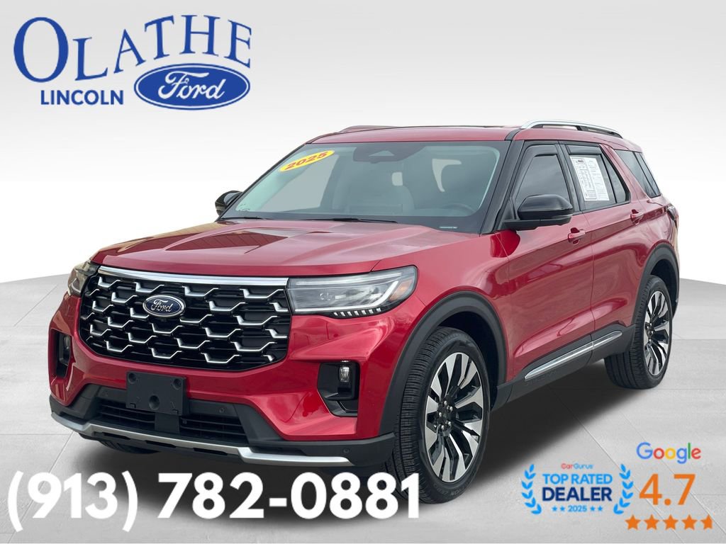 Used 2025 Ford Explorer Platinum w/ LUX Leather Package 360° Tour