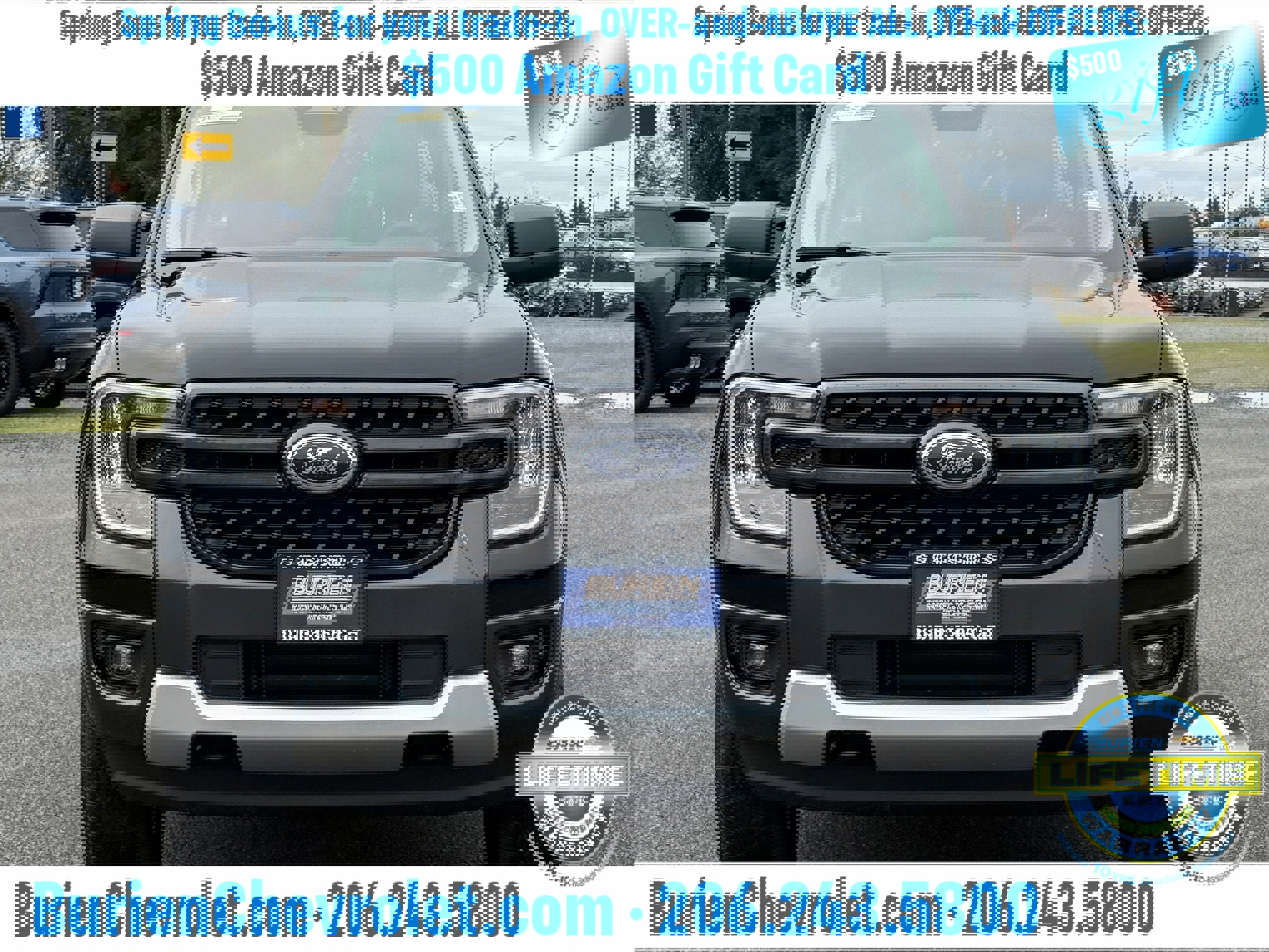 Used 2025 Ford Ranger XLT w/ Trailer Tow Package image 8