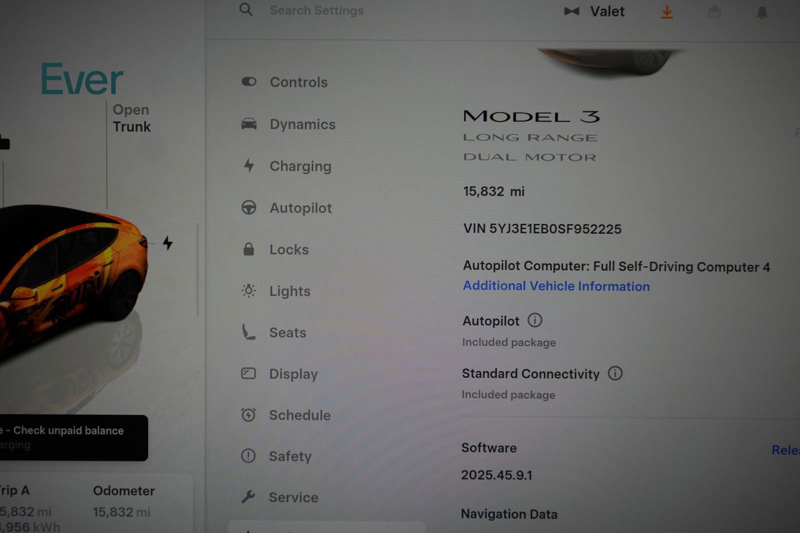 Used 2025 Tesla Model 3 Long Range AWD/4WD image 7