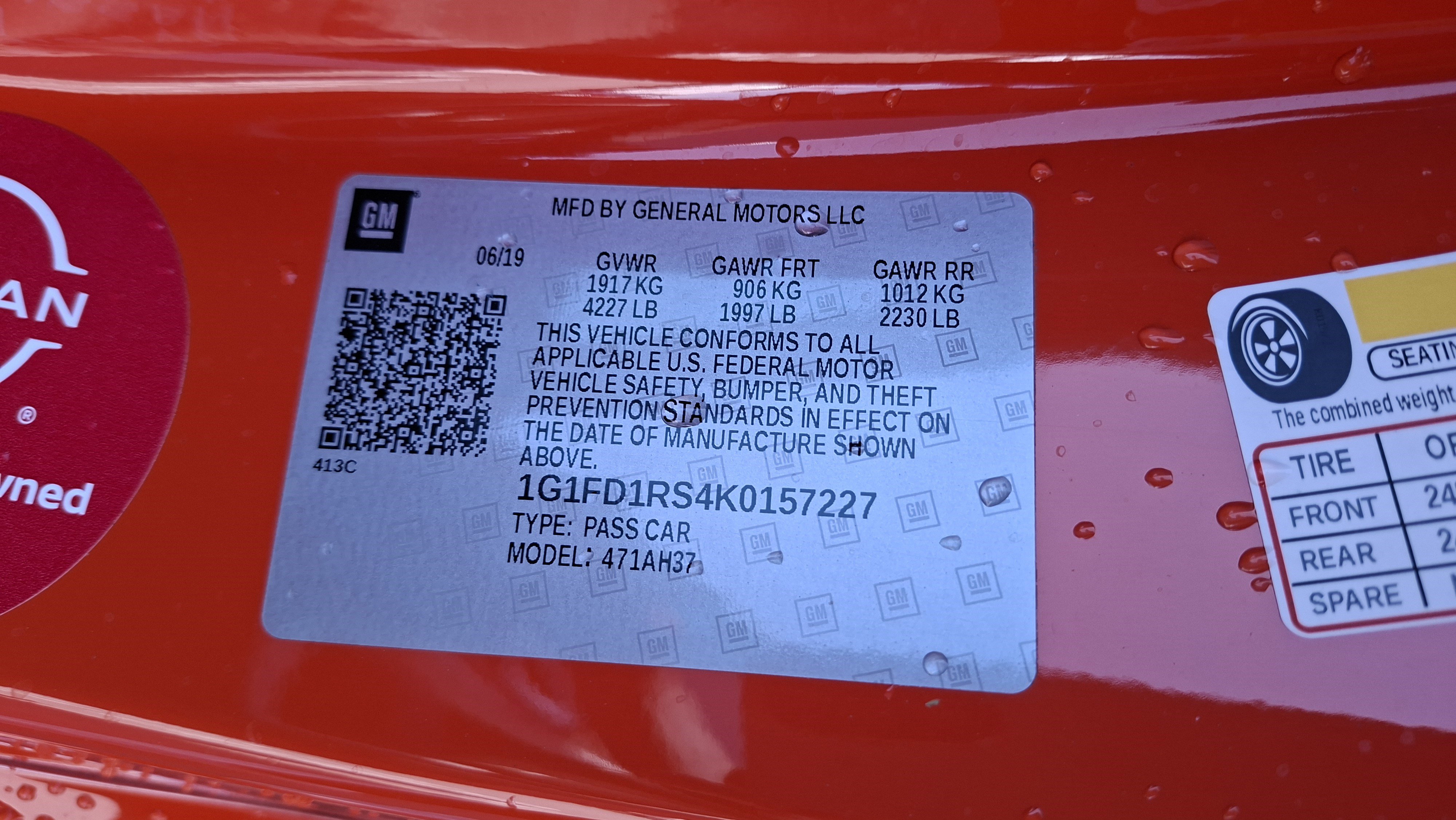 Used 2019 Chevrolet Camaro LT w/ RS Package image 24