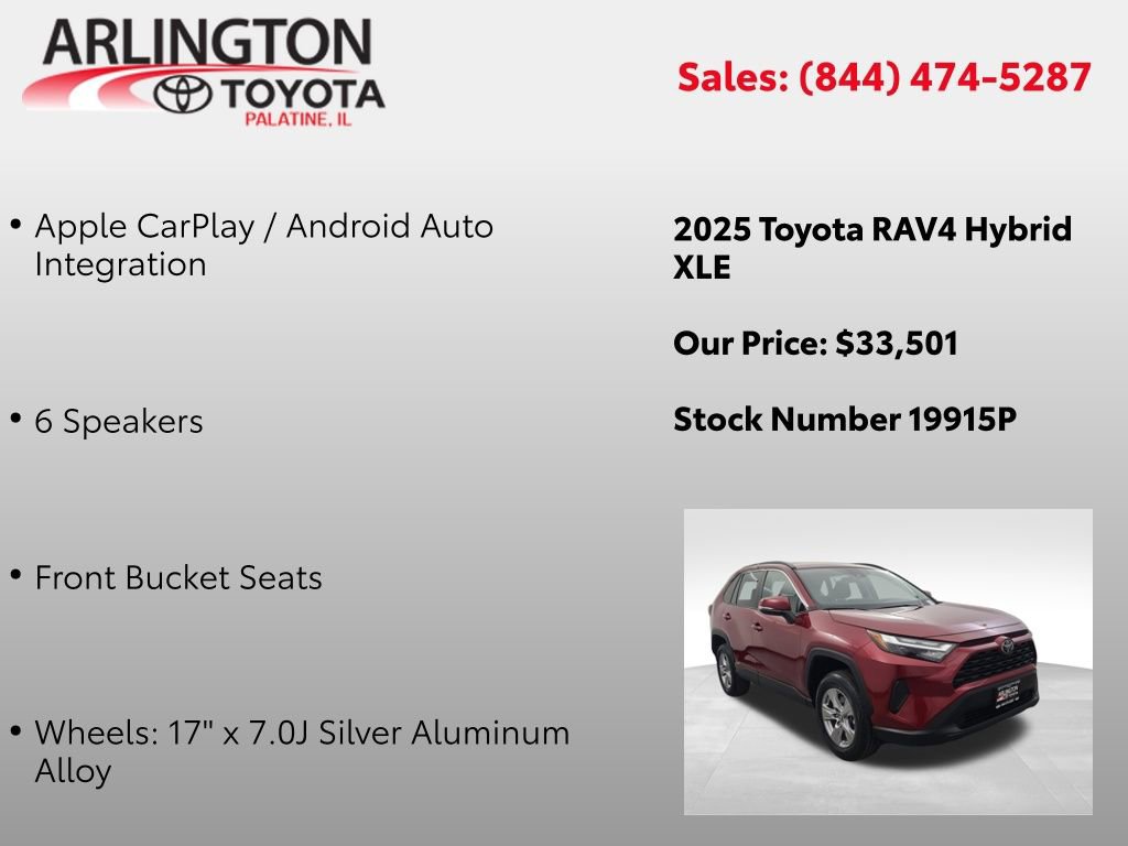 Used 2025 Toyota RAV4 XLE image 4