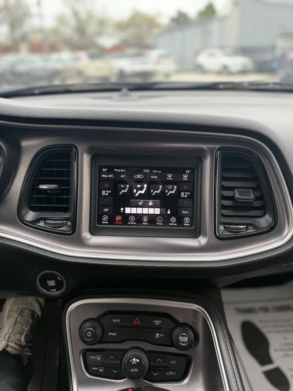 Used 2019 Dodge Challenger SXT w/ Blacktop Package RWD image 15