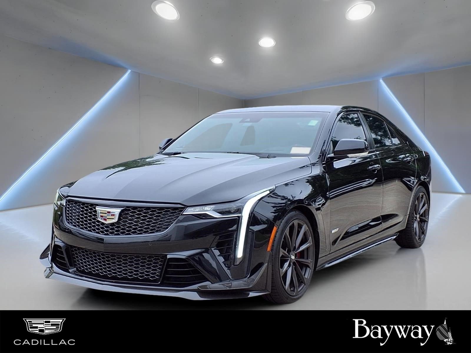 Certified 2022 Cadillac CT4 V Blackwing w/ Carbon Fiber 1 Package RWD image 1