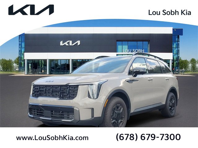 New 2025 Kia Sorento SX Prestige w/ Olive Brown Leather Package