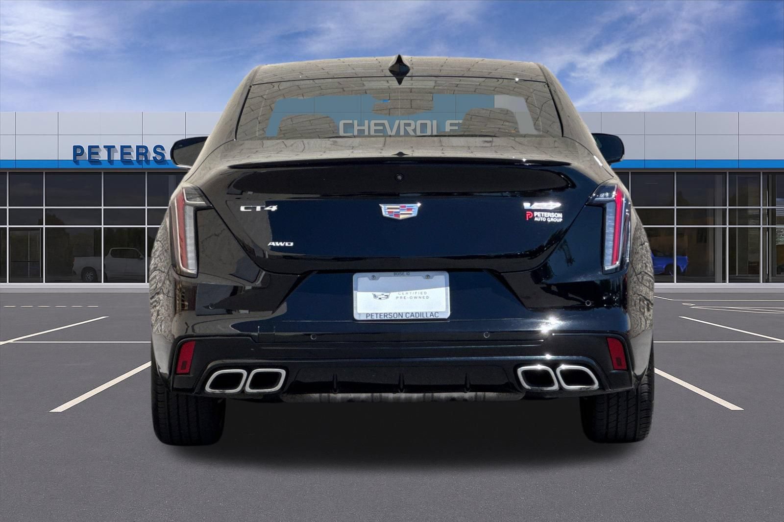 Used 2024 Cadillac CT4 V w/ LPO, ONYX Package AWD/4WD image 5
