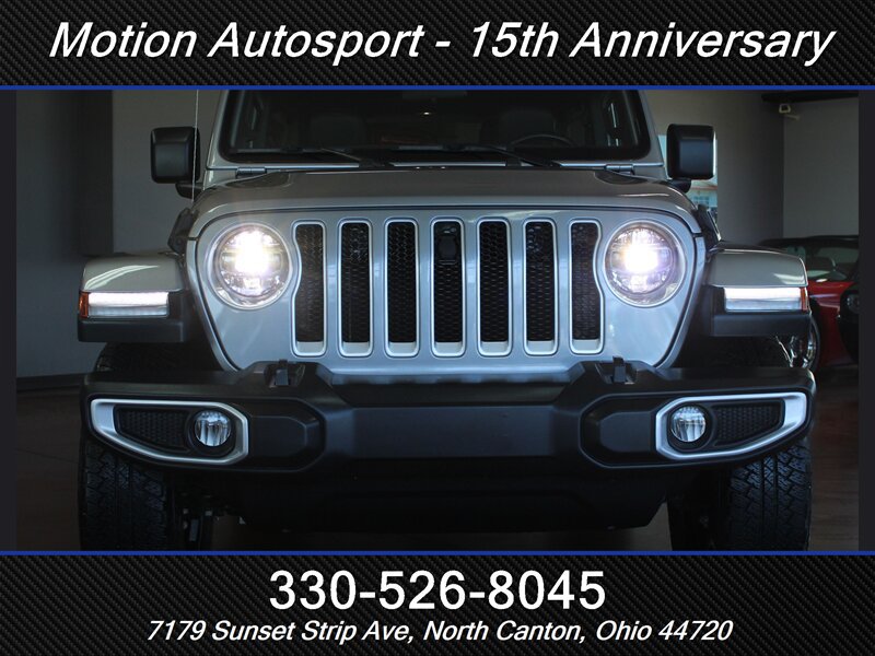 Used 2021 Jeep Wrangler Unlimited Sahara w/ LED Lighting Group AWD/4WD image 48