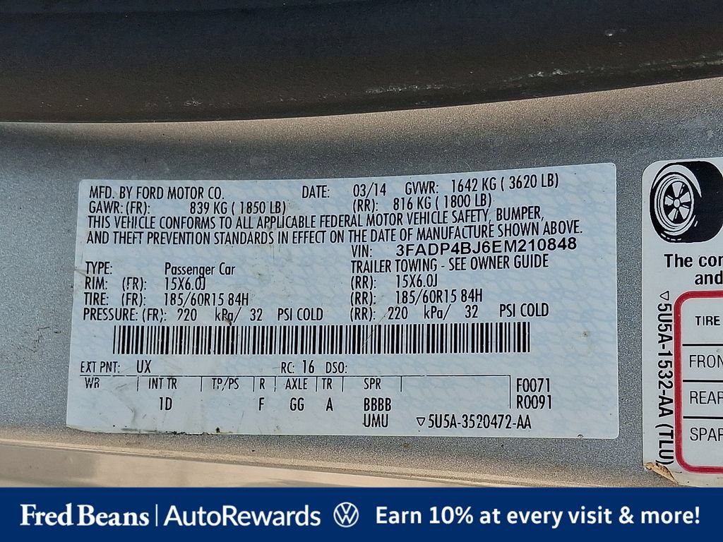 Used 2014 Ford Fiesta SE FWD image 33